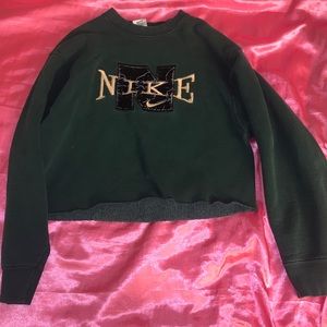 Vintage Nike Cropped Crewneck